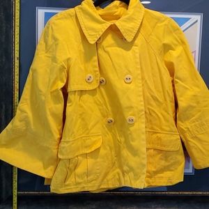 Maestro  Double breastfed yellow cropped.jacket M